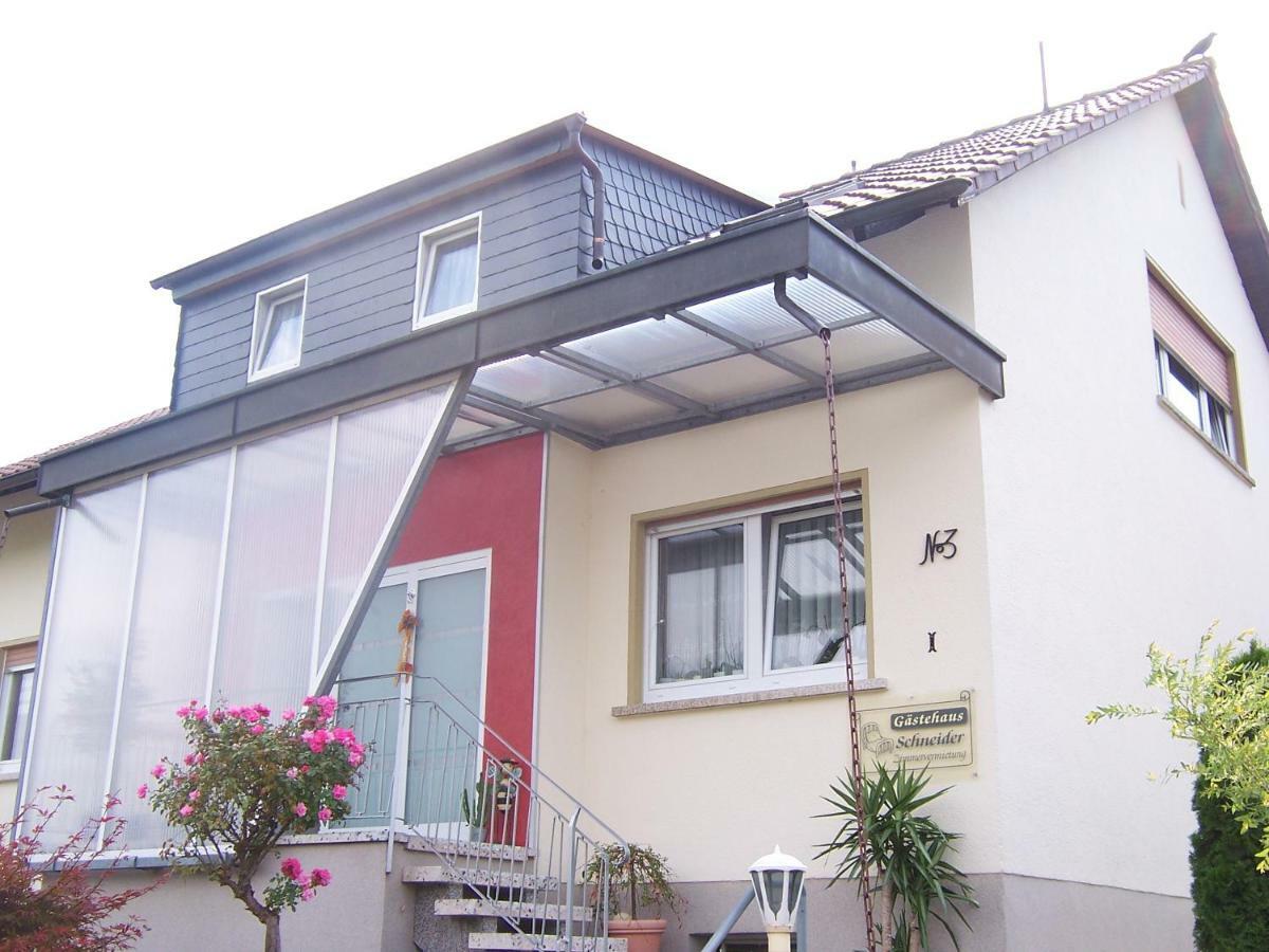 Gästehaus Schneider Bechtheim Exterior foto
